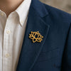 Signa™ Imperial Lotus Brooch – Elegant Floral Brooch for Men & Women