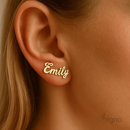 Signa™ Custom Name Earrings for Women
