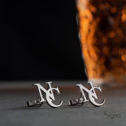Signa™ Elite Initial Cufflinks for Men