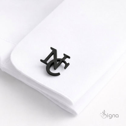 Signa™ Elite Initial Cufflinks for Men