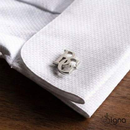 Signa™ Elite Initial Cufflinks for Men
