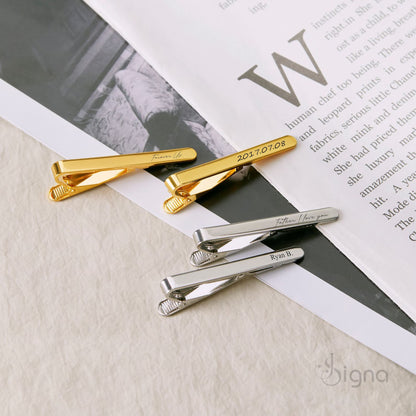 The Signa™ Gold Finish personalized set in a premium gift box presentation.